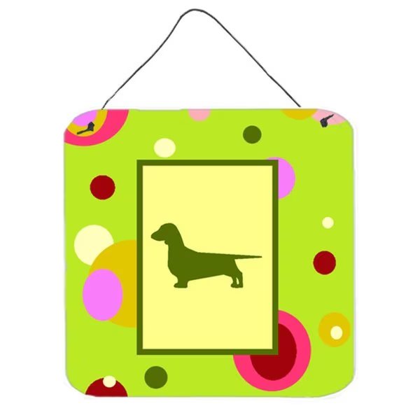 Dachshund Aluminium Metal Wall Or Door Hanging Prints, Carolines Treasures, Mfr#: CK1024DS66